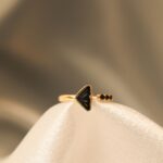 Black Onyx - Butterfly Ring