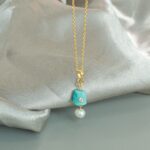 Raw Turquoise Pendent