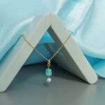 Raw Turquoise Pendent