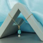 Raw Turquoise Pendent