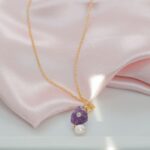 Raw Amethyst Pendant