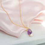 Raw Amethyst Pendant