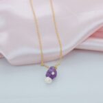 Raw Amethyst Pendant