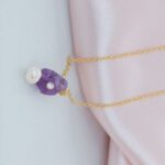 Raw Amethyst Pendant