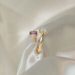 Amethyst & Blue Topaz Combination