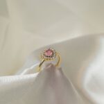 Pink tourmaline Heart