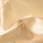 Pink tourmaline Heart