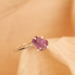 Raw Amethyst Ring