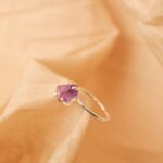 Raw Amethyst Ring