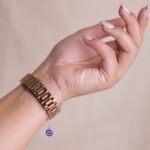 Evil Eye lapiz, white agat, black onyx Watch charm