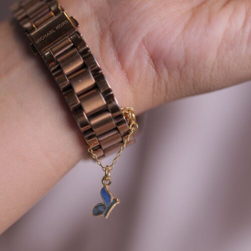 Butterfly Albano She Watch charm