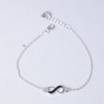 Black Onyx Infinity Bracelet