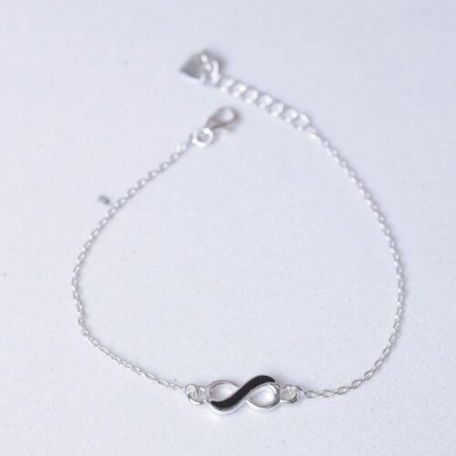 Black Onyx Infinity Bracelet