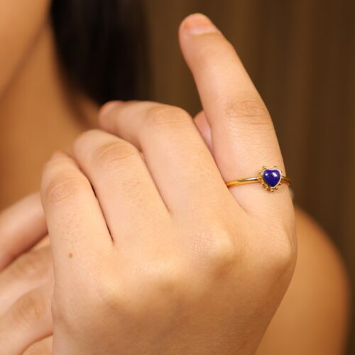 Heart Lapiz ring