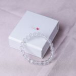 Crystal Quartz Beads Bracelet (White)