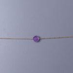 Amethyst Flower bracelet