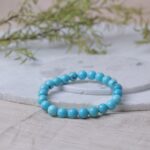 Turquoise Blue Beads Bracelet