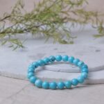 Turquoise Blue Beads Bracelet