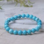 Turquoise Blue Beads Bracelet