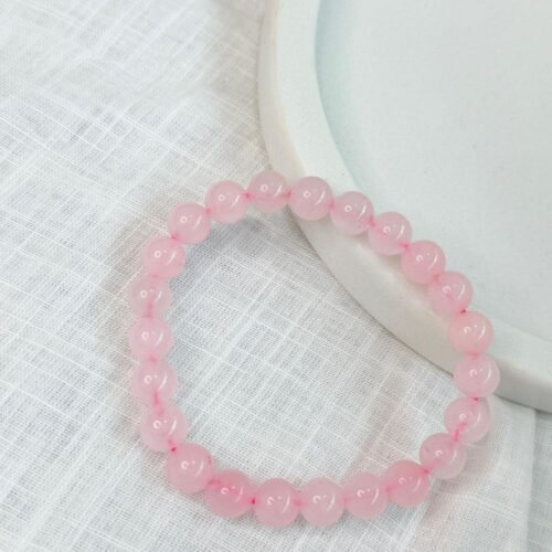 Rose Quartz Beads Bracelet