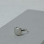 Moonstone Silver Ring